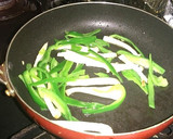 お弁当用エリンギとピーマンの味噌炒め作り方3写真