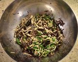 ひじきとえのきだけと豆苗のすり胡麻和え♪作り方3写真
