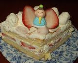 '07 桃の節句の☆おひなさまケーキ作り方13写真