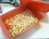 大豆を→蒸し大豆に→焼き大豆に♪作り方3写真