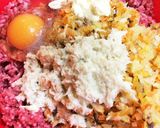 こっそり野菜入りハンバーグ♡作り方4写真