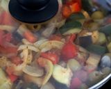 水を使わないで作る鶏肉野菜レモンの煮込み作り方5写真