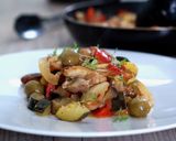 水を使わないで作る鶏肉野菜レモンの煮込み作り方7写真