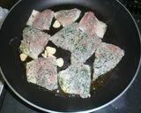 フライパンで簡単★鯵のかりかりハーブ焼き作り方4写真