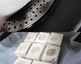 蒸し豆腐 香味団子のせ作り方4写真