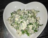 水菜と豆腐のサラダ作り方3写真