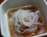 【ビーフン】江戸前、辛味大根おろしでザル作り方6写真