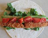 ラップサンド*からあげ&エビフライ*作り方10写真