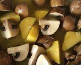 グレープシードオイルでアヒージョ作り方3写真