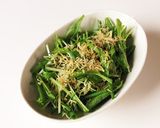 カリカリしらすと水菜のサラダ作り方3写真
