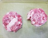 豚細切れ肉で豚カツ(マヨネーズ風味)作り方2写真