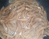 こんにゃくとえのきのバター炒め作り方3写真