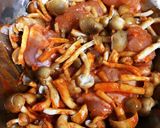 鶏としめじのピリ辛ホイル焼き作り方3写真