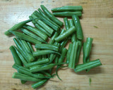 簡単！　鶏ささみと　根菜　いんげんの煮物作り方2写真