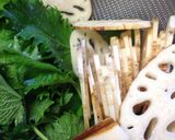 レンコンと大葉巻きカツ作り方1写真