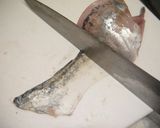 あじ刺身・あじ姿造り【捌き方・盛付方有作り方19写真
