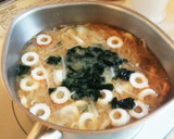 もやしとちくわ・具だくさんのお味噌汁作り方6写真