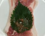 豚スラの梅肉とチーズミルフィーユフライ作り方4写真