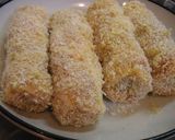春は菜の花で巻き巻き豚カツ作り方4写真