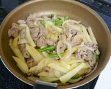 じゃがいもと豚肉の甘辛炒め作り方5写真