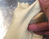 適当すいとん豆乳スープ作り方1写真