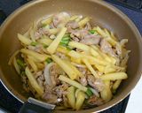 じゃがいもと豚肉の甘辛炒め作り方6写真