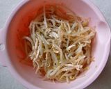 もやしと鶏むね肉（ささみ）の中華サラダ作り方4写真