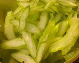 セロリの旨々中華和え作り方1写真
