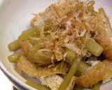 今が旬！京ブキと揚げの甘辛炒め煮♪作り方6写真
