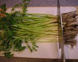 蛸と芹のお豆腐和え（ちょっと韓国風）作り方1写真