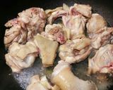 台湾定番料理・電鍋で作る麻油雞湯作り方1写真