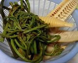 【筍が余った時に便利♪】筍と蕨のキムチ！作り方3写真