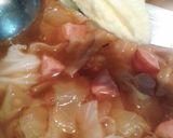 キャベツたっぷりトマトのクリームスープ作り方6写真