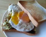 ★カレーキャベツの目玉サンド★作り方6写真