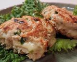 超簡単で濃厚♪鶏肉のチーズハンバーグ作り方2写真