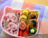 幼稚園 キャラ弁♡ぶたくん 簡単作り方5写真