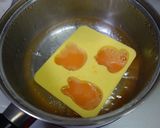 シリコンで可愛い蒸し卵作り方1写真