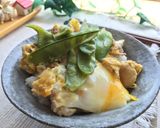 春を感じる季節飯✿絹さやドーンと他人丼作り方11写真