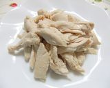 蒸し鶏の金時人参とえごま油ドレッシング作り方3写真