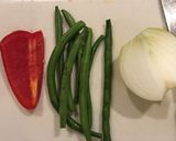 米粉100☆カラフル野菜の豆乳ケークサレ作り方1写真