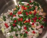 米粉100☆カラフル野菜の豆乳ケークサレ作り方2写真