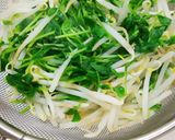 もやしと豆苗のピリ辛ナムル作り方3写真
