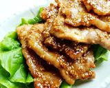 お弁当に☺豚肉の胡麻胡麻味噌焼き作り方7写真
