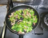 茹ですぎ野菜で大葉にんにく醤油のパスタ作り方3写真