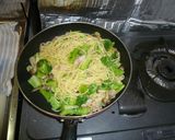 茹ですぎ野菜で大葉にんにく醤油のパスタ作り方4写真
