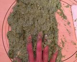 自家製天然酵母のホウレン草食パン作り方4写真