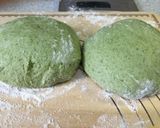 自家製天然酵母のホウレン草食パン作り方12写真