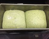自家製天然酵母のホウレン草食パン作り方16写真