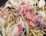 もやし大量！じゃがいも入りカレー焼きそば作り方2写真
