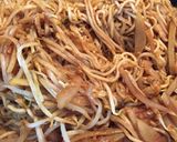 もやし大量！じゃがいも入りカレー焼きそば作り方5写真